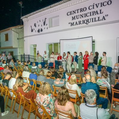 Foto de la candidatura en PSOE en Cájar durante un mitin elecciones locales 2023